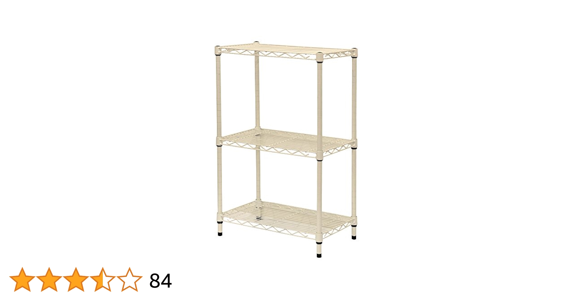 Amazon｜WEIMALL メタルラック カラーラック 3段 耐荷重150kg 幅