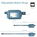 Telena Belt Bag for Women Men Fashionable Crossbody Fanny Pack for Women Waist Bag with Adjustable Strap Blue