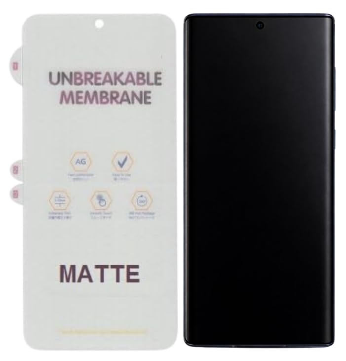 Image of SafeCase Flexible tempered glass compatible with Motorola Moto Signature Front Matte Finish Screen Protector, Anti-Scratch, Anti-Fingerprint, imported Membrane Film (Not Glass)-Matte it fits perfectly on your phone