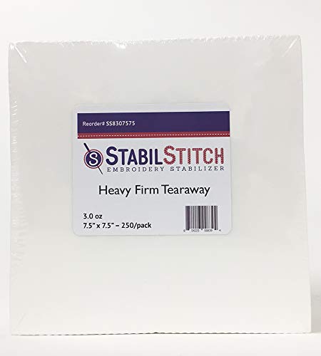 schwer (80 g) Firm Tearaway 19,1 x 19,1 cm, 250 Stück
