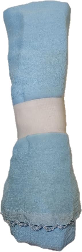 !PTS! Premium Chiffon Solid Dupatta With. Border Work (2.25 METERS)