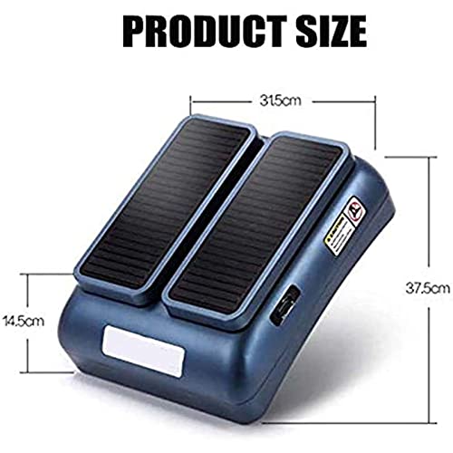 Ejercitador de piernas eléctrico con 2 velocidades, ajustable y compacto miniatura 3