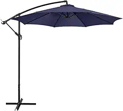 Ombrelone Articulado Guarda Sol De Praia Jardim Lateral 3 Metros