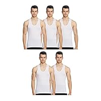 Rupa Jon Men’s Cotton Vest (Pack of 5)