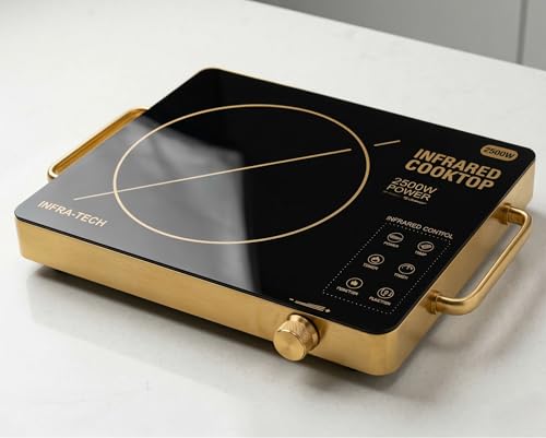 Image of Desidiya Induction Cooktop | Feather Touch Control | 4 Preset Menus | Auto Cut-Off | Power Saving Induction Stove | Digital Display