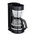 Cloer 5019 ekspres do kawy z filtrem z funkcją utrzymania ciepła, 800 W, 10 filiżanek, rozmiar filtra 1 x 4, czarny