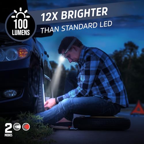 Energizer Universal+ LED Headlamp (2-Pack), IPX4 Water Resistant Headlamps, Bright Head Light for Outdoors, Camping, Running, Storm, Survival LED Light for Emergencies (Batteries Included) - Image 3