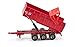 Siku 1844, Massey Ferguson Tractor with Trailer, 1:87, Metal/Plastic, Red, Tiltable Trailer