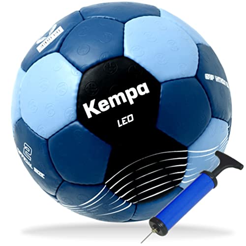 Kempa Handball Training blau/schwarz + Ballpumpe (1)