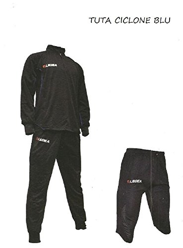 Legea Tris Ciclone Football Sport Chándal para hombre, color azul y rojo, color   BLEU ROUGE, tamaño extra large
