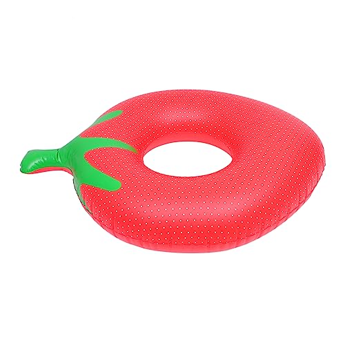 ERINGOGO Anillo Inflable De Fresa para Juguete De Piscina De Anillo para Diversión Acuática