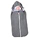 YINUODAY Neugeborene Baby Wickeldecke Kinderwagen Wickel Nickerchen Decke Baby Kinder Kleinkind Stricken Weiche Warme Decke Wickel Schlafsack Schlafsack Kinderwagen (Den grauen)