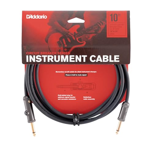 D'Addario __I V[hP[u (M^[V[h) Custom Series Circuit Breaker Cable [^[~[gXCb` PW-AG-10 (3.0m S-S) yKiz