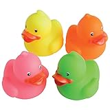 Mini Neon Rubber Ducks