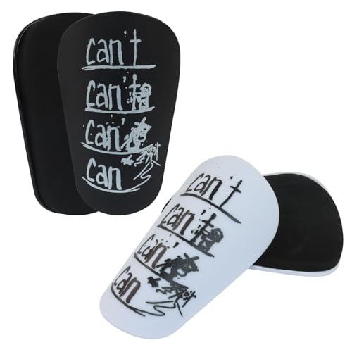 Mini protège-tibias de football anti-irritation pack de 2 paires