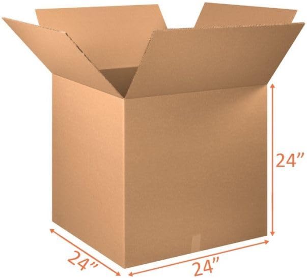 24x24x24 Double Wall Shipping and Packing Box (1 Pack)