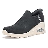 [スケッチャーズ] スニーカー スリップインズ：ウノ ウェッジ-キッキング ニット_177523 レディース BLK 24.5 cm