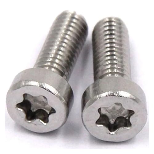 20-50Pcs/Bag ISO14580 M3 M4 M5 M6 SS304 Thin Head Cap Screw(6mm,M3(50Pcs))