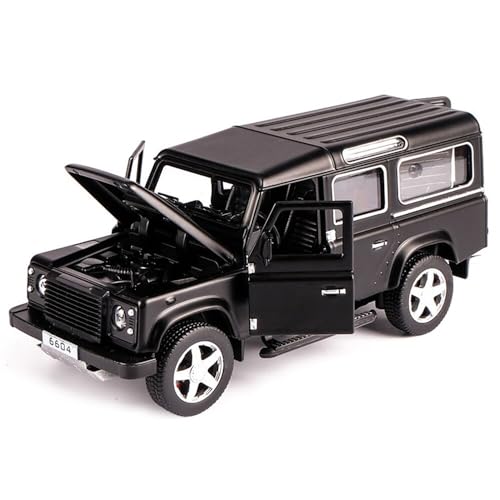 Image of Defender Toy Car 1:32 Diecast Metal Cars with Openable Door Light Sound Pullback Toy Car for Kids