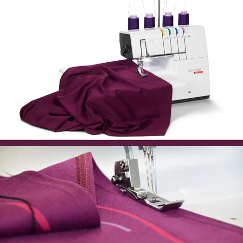 Bernette B62 Airlock Coverstitch Serger Machine With 7 Pcs Coverstitch Foot Kit thumb #4