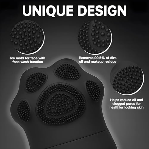 Image of Ice Roller for Face with Scrubber | Ice Roller for Face | for Men & Women | Ice Cube Roller for Glowing Skin & Puffy Eyes | Reusable & Unbreakable (Multicolour)
