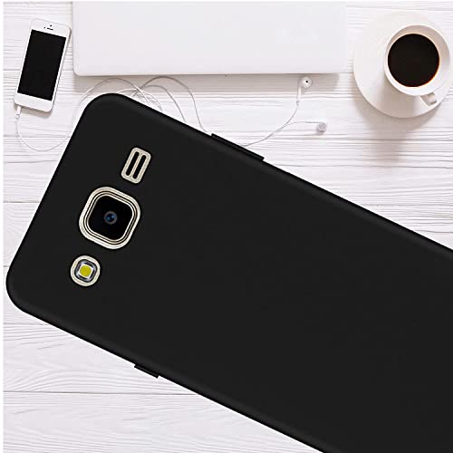 Image of Mobile Back Cover Case for Samsung Galaxy J7 Nxt (Silicone Case|CameraProtection|Black SC1510)