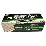 Shargio Green King-Size 200 Count Flexible and Comfortable Filter Tube Contains Amazing Fresh...