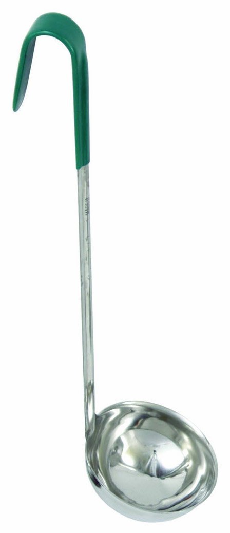Crestware 6-Ounce Teal Handle Ladle