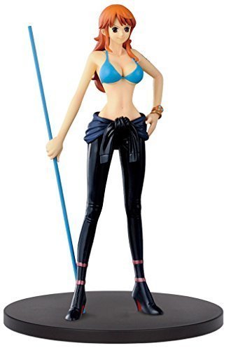 Banpresto One Piece 6.3-Inch Film Gold Nami DXF Sculpture, The Grandline Lady Volume 2