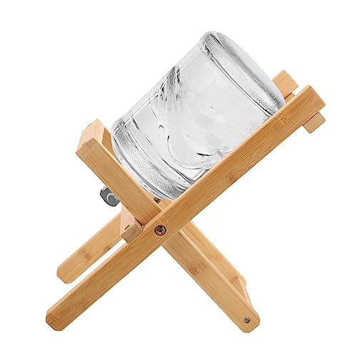 Support de distributeur de pichet eau pliable Abaodam avec valve