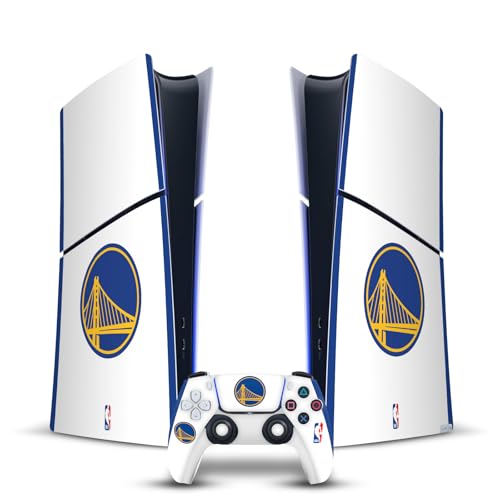 Skin vinyle NBA Golden State Warriors pour manette et PS5 Slim