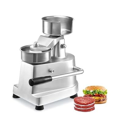 Kommerzielle Burger-Patty-Maschine, 100-mm-Burger-Patty-Formmaschine, In Der Lage, ≥ 100 Patties Pro Stunde Zu Produzieren/leicht Zu Zerlegen Und Zu Reinigen, Für Burger-Restaurants