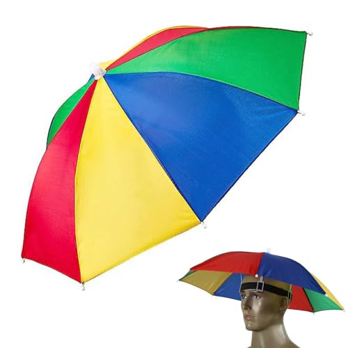 Regenschirmhut,Faltbarer Sonnenschirm-Hut,Mini Regenschirm Mütze Faltbarer Sonnenschirm Hut,Regenbogen Regenschirm Hüte,perfekt für Karneval,Fasching,Festival,Strand & Outdooraktivitäten,1 Stücke (M) Regenschirmhut,Faltbarer Sonnenschirm-Hut,Mini Regenschirm Mütze Faltbarer Sonnenschirm Hut,Regenbogen Regenschirm Hüte,perfekt für Karneval,Fasching,Festival,Strand & Outdooraktivitäten,1 Stücke (M)