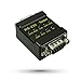 Cablemax RS-232 LED link Tester DB-9 Male to DB-9 Female