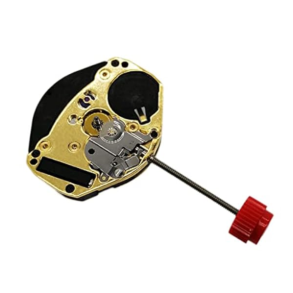 Klocktillbehör Klockreparationsdelar 3 Pins Watch Movement för ETA 902.101 Quarz Movements