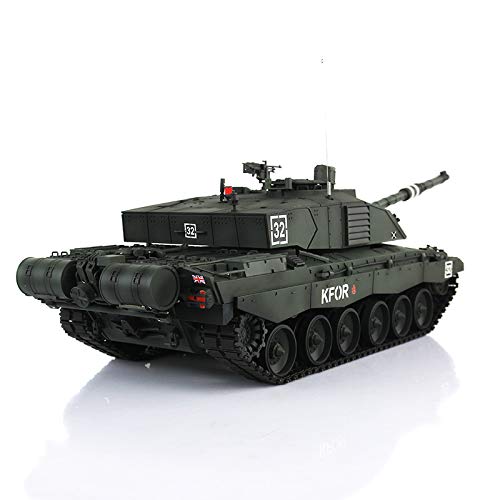 1/16 ヘンロン CHALLENGER2 / チャレンジャー２ 6.0 ver Amazon.com: wheelfun Henglong 1/16 Dark Green 7.0 Challenger II RC