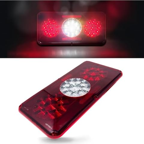 Command Electronics OEM 12V LED RV & Trailer Sealed Triple Tail Light – Surface Mount – 1-Pack Cover