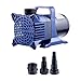 Alpine Corporation 2100 GPH Submersible Water Pump with 33 FT Cord and Adapters for Ponds, Fountains, Waterfalls, and Water Circulation, 192 Watts 20 FT Lift Quiet Operation Vertical/Horizontal