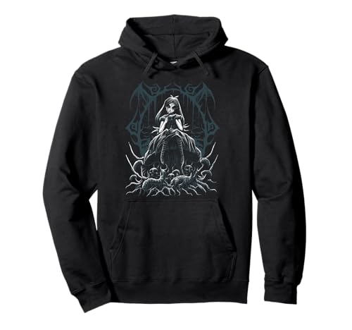 Dark Alice in Wonderland Pullover Hoodie