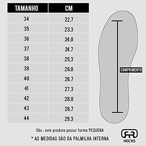 Tênis Hocks Sonora Skate Preto
