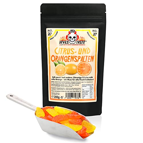 Citrus- und Orangenspalten - nicht scharf - zuckerfrei - Hotskala: 0 - RED DEVILS TASTE Cover