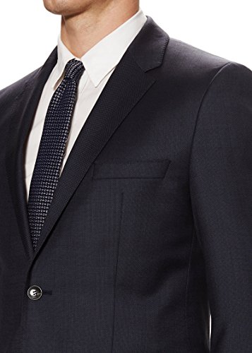 DTI GV Executive Men's Modern Fit Two Button 2 Piece Suit Jacket Flat Front Pant3