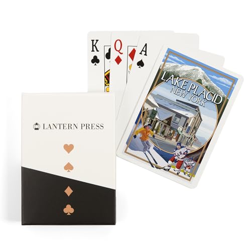 Baraja de Cartas Poker Lake Placid New York 52 Cartas