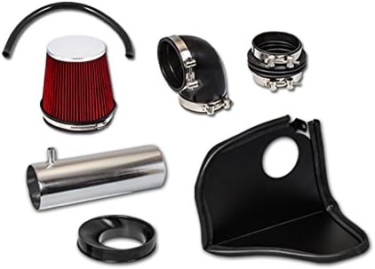 R&L Racing 4" Red Heat Shield Cold Air Intake For 300/Challenger/Magnum/Charger 5.7L/6.1L V8