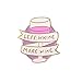 Produktbild PCBDFQ Brosche Rosa lila Stift Auto Spray Weinglas Flasche Clip Abzeichen Brosche Anstecknadel Denim Jean Hemd Tasche Cartoon
