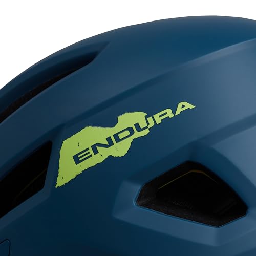 Casque Endura Hummvee MIPS bleu avec protection rotative avancée