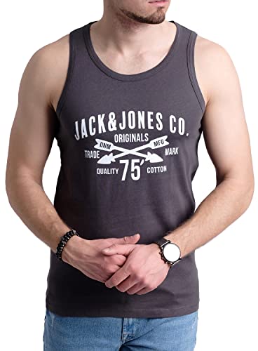 JACK & JONES Herren Tank-Tops Vielfältige Prints | Schmale Passform und atmungsaktive Baumwolle (Havka TT Opt 3, XL) 1