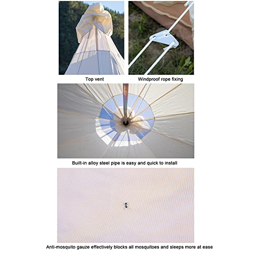 Carpa Outdoor impermeable tipo teepee para camping miniatura 3