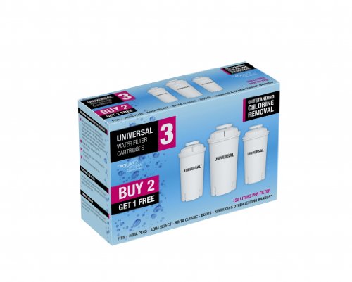 Aqua Optima Universal Wasserfilter 3 Pack. Auch für Brita Classic geeignet.