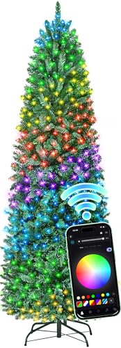 HOLLO STAR 6 ft Prelit Christmas Tree with 247 LED